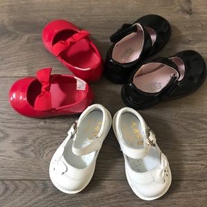Baby patent dress shoes